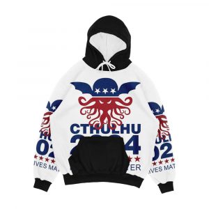 Cthulhu 2024 No Lives Matter Men's All-Over-Print Hoodie