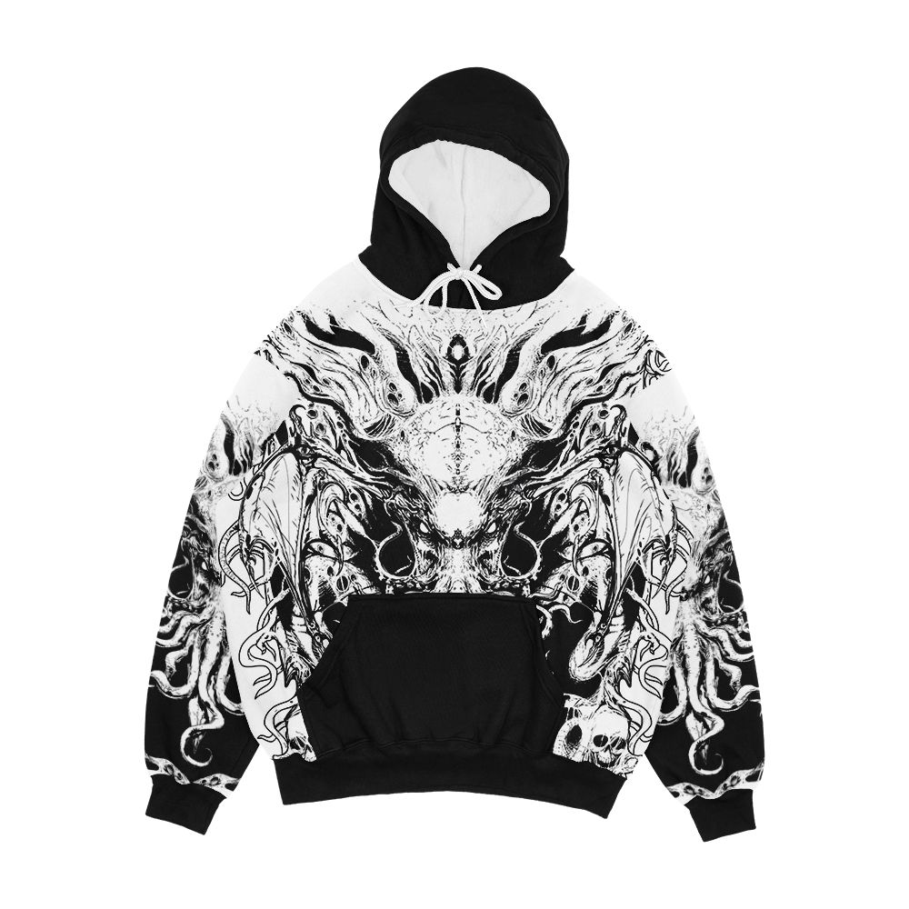 Cthulhu Rising Men's All-Over-Print Hoodie