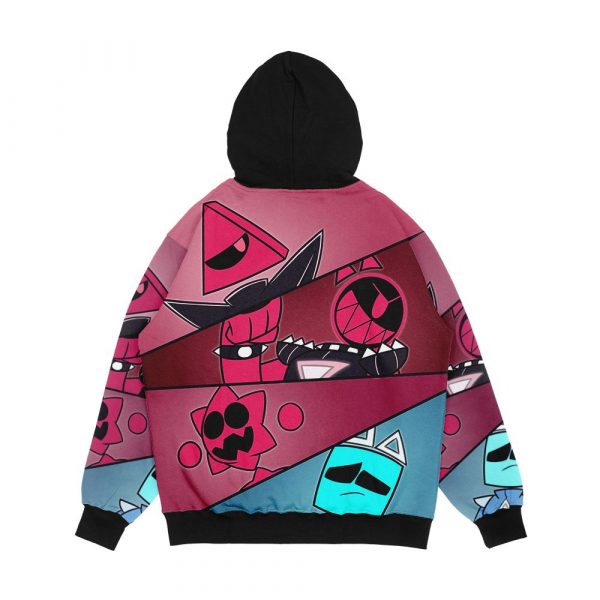 Ctyh Cuda Blixer Lycan And Cube Men's All-Over-Print Hoodie - Image 2