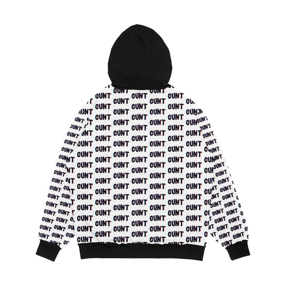 Cunt Men's All-Over-Print Hoodie - Image 2