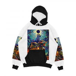 Cursed Warrior Men's All-Over-Print Hoodie