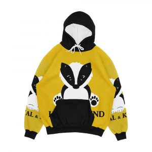 Cute Badger Men's All-Over-Print Hoodie