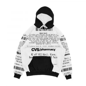 Cvs Receipt Men's All-Over-Print Hoodie