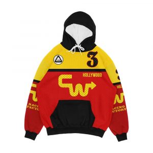 Cw Bmx Racing Mike Miranda No 3 Replica Men's All-Over-Print Hoodie