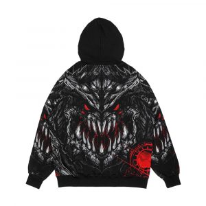Alternative view of Cyberdemon Doom 4 Fan Art Men's All-Over-Print Hoodie