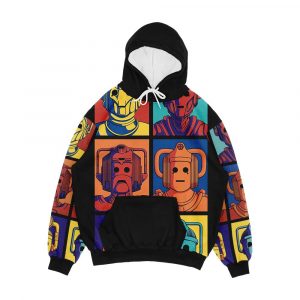 Cyberpop Evolution Men's All-Over-Print Hoodie