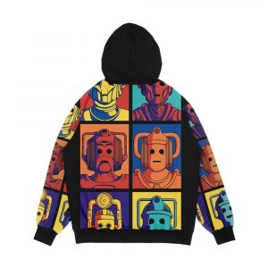 Alternative view of Cyberpop Evolution Men's All-Over-Print Hoodie
