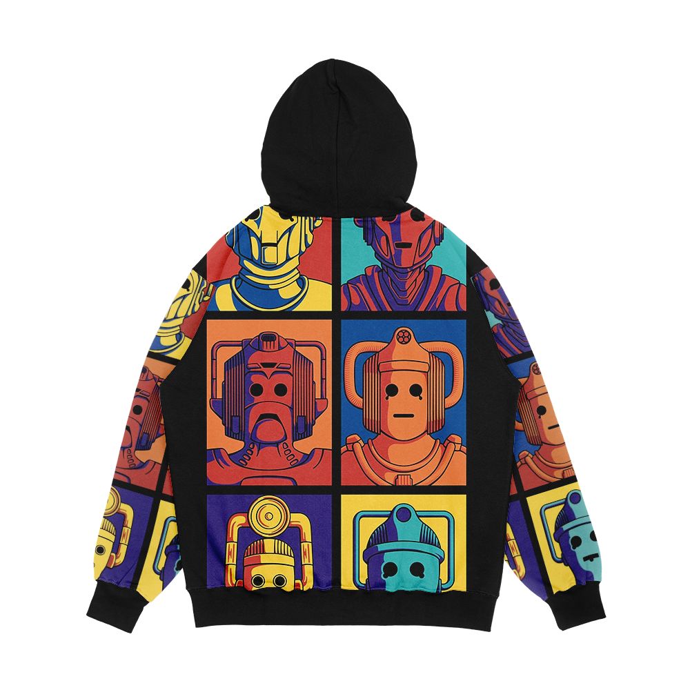 Cyberpop Evolution Men's All-Over-Print Hoodie - Image 2