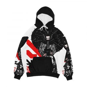 Cyberpunk Geisha Futurist Urban Style Men's All-Over-Print Hoodie