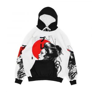 Cyberpunk Vaporwave Japanese Men's All-Over-Print Hoodie