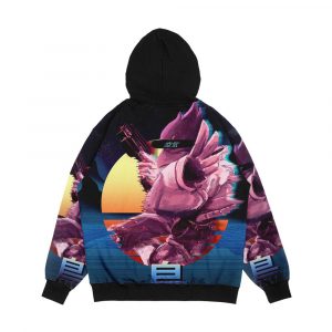 Alternative view of D A I R Z O N E Jpeg Men's All-Over-Print Hoodie