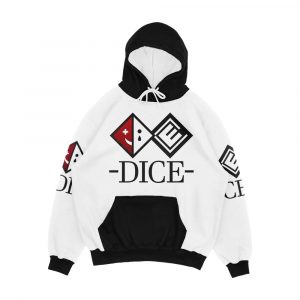 D I C E Logo Men's All-Over-Print Hoodie