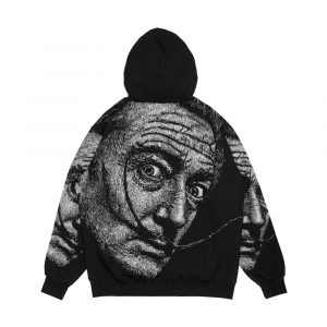 Alternative view of Dali Men's All-Over-Print Hoodie
