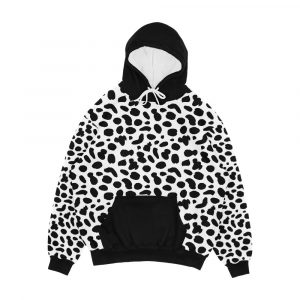 Dalmatian Pattern Men's All-Over-Print Hoodie