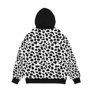 Alternative view of Dalmatian Pattern Men's All-Over-Print Hoodie