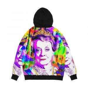 Alternative view of Dame Maggie Men's All-Over-Print Hoodie