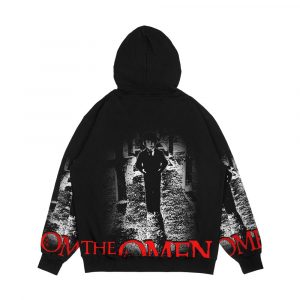 Alternative view of Damien The Omen Men's All-Over-Print Hoodie