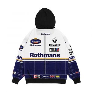 Alternative view of Damon Hill Race Suit 1994 Men's All-Over-Print Hoodie