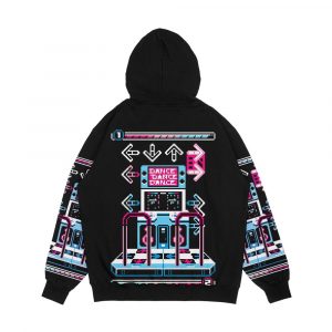 Alternative view of Dance Arcade Men's All-Over-Print Hoodie