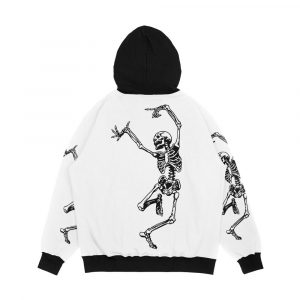 Alternative view of Dance With Death Men's All-Over-Print Hoodie