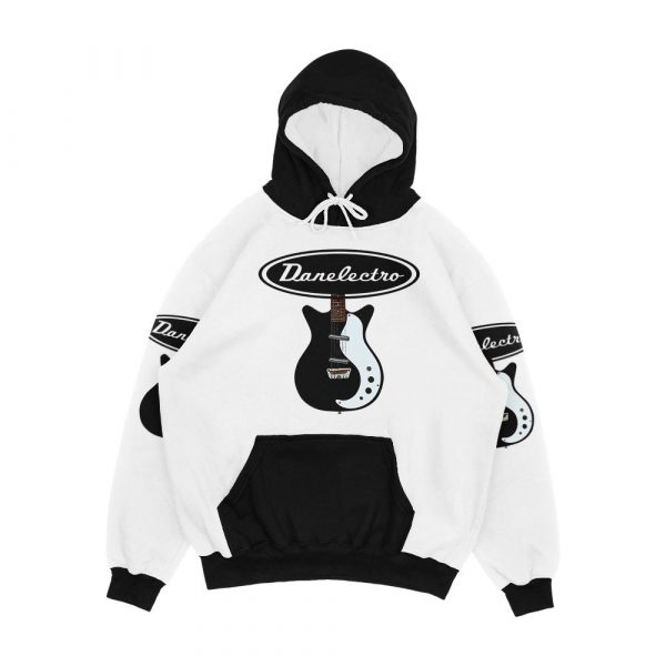 Danelectro Men's All-Over-Print Hoodie
