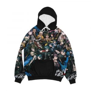 Danganronpa V3 Killing Harmony Men's All-Over-Print Hoodie