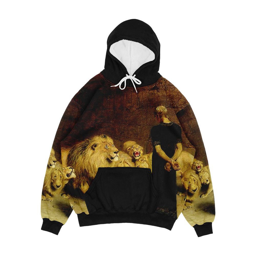 Daniel In The Lions Den Men's All-Over-Print Hoodie
