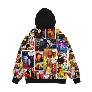 Alternative view of Dannii Minogue Goes Pow Wow 30 Men's All-Over-Print Hoodie