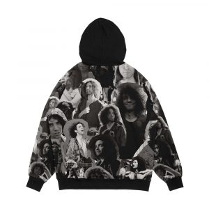 Alternative view of Danny Avidan Collage Men's All-Over-Print Hoodie