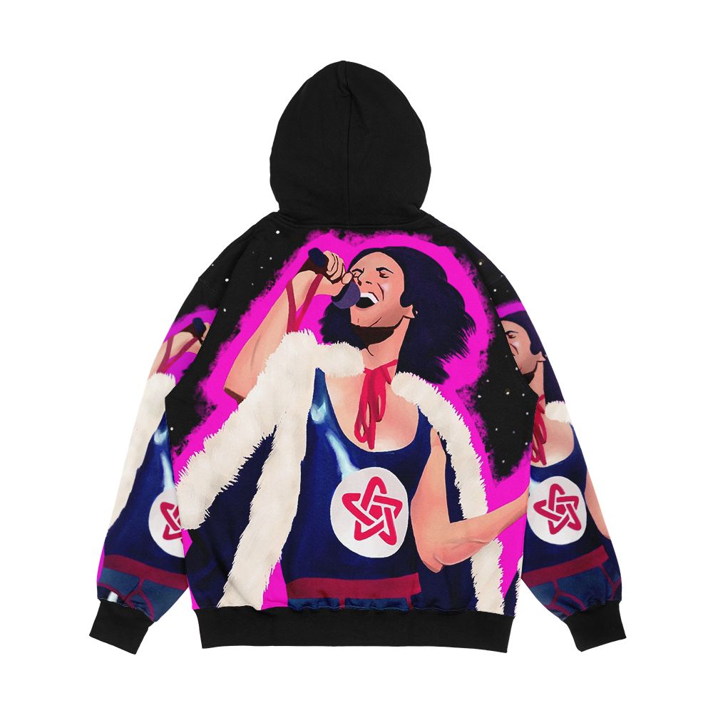 Danny Sexbang Space Painting Men's All-Over-Print Hoodie - Image 2