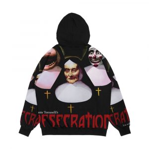 Alternative view of Dante Tomaselli s Desecration Men's All-Over-Print Hoodie
