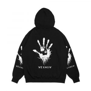 Alternative view of Dark Brotherhood Men's All-Over-Print Hoodie