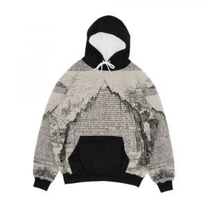 Dark Sic Mundus Creatus Est Men's All-Over-Print Hoodie
