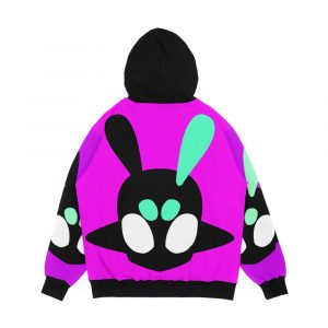 Alternative view of Dark Sploot Logo Men's All-Over-Print Hoodie