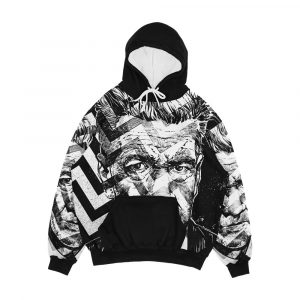 David Lynch Men's All-Over-Print Hoodie