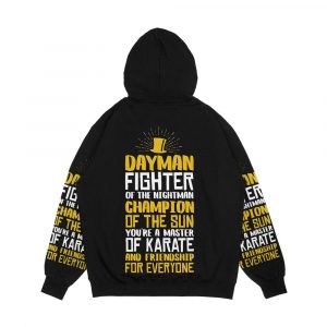 Alternative view of Dayman Champion Of The Sun Men's All-Over-Print Hoodie