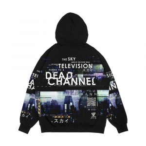 Alternative view of Dead Channel Men's All-Over-Print Hoodie