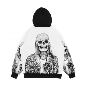 Alternative view of Dead Famous Kurt Men's All-Over-Print Hoodie