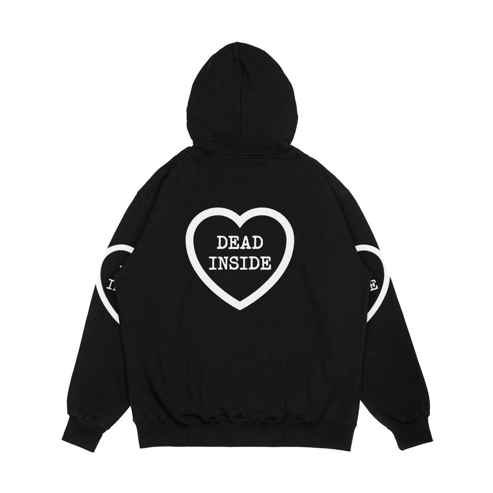 Dead Inside Men's All-Over-Print Hoodie - Image 2
