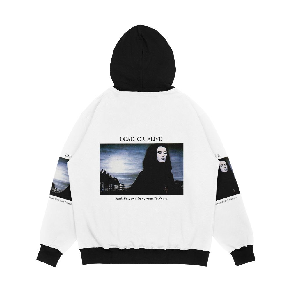 Dead Or Alive Pete Burns Mad Bad And Dangerous Men's All-Over-Print Hoodie - Image 2