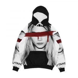 Dead Pop Stars Of Our Youth Cara Delevigne Men's All-Over-Print Hoodie