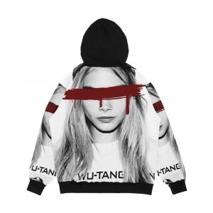 Alternative view of Dead Pop Stars Of Our Youth Cara Delevigne Men's All-Over-Print Hoodie