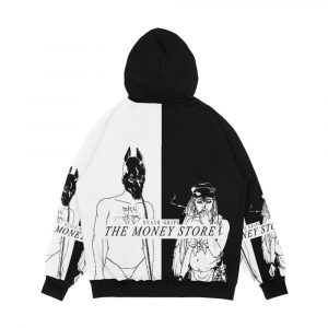 Alternative view of Death Grips The Money Store Men's All-Over-Print Hoodie