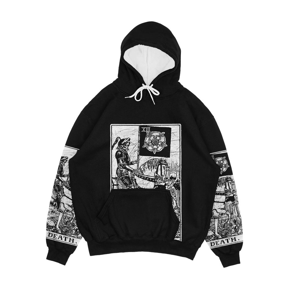 Death Tarot Card Major Arcana Fortune Telling Occult Men's All-Over-Print Hoodie
