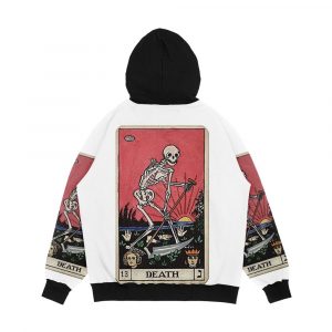 Alternative view of Death Tarot Men's All-Over-Print Hoodie