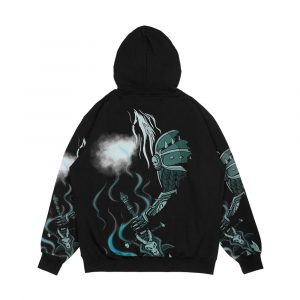 Alternative view of Deathknight Men's All-Over-Print Hoodie