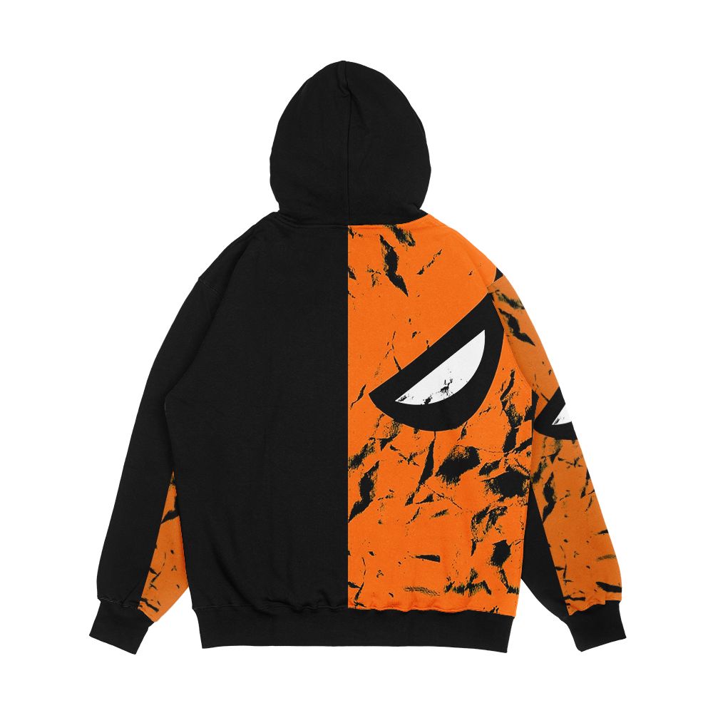 Deathstroke Faded Men's All-Over-Print Hoodie - Image 2