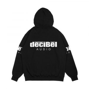 Alternative view of Decibel Audio Men's All-Over-Print Hoodie