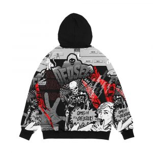 Alternative view of Dedsec Design 1 Men's All-Over-Print Hoodie