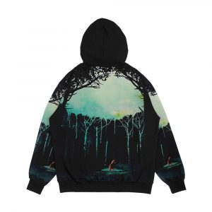 Alternative view of Deep In The Forest Men's All-Over-Print Hoodie